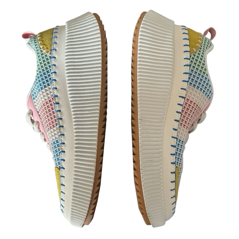 Catherine Malandrino Women’s Patchwork Platform S… - image 6